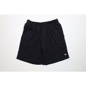 Vintage Champion Mens Medium Faded Classic Logo Above Knee Heavyweight Shorts